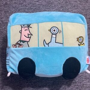 Yottoy Don't Let The Pigeon Drive The Bus Plush Bus 11" Plush Stuffed Animal Toy